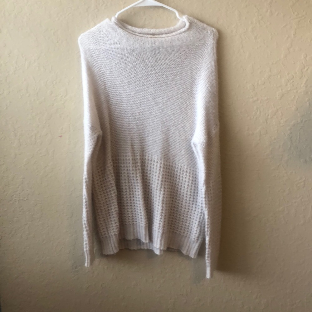 Cream American Eagle sweater